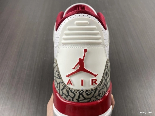 Rep Husky 3 Retro CT8532-126 Cardinal Red Jordan 0719